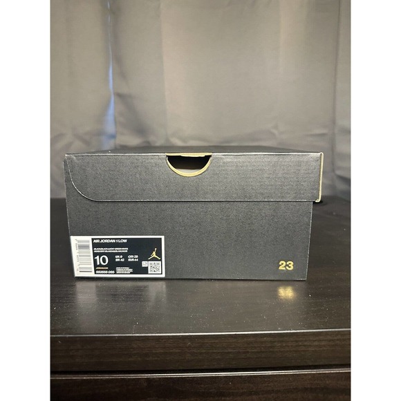 New Air Jordan 1 Low “Black Lucky Green” (553558-065) Men’s Size 10! Ship Fast1 - Picture 7 of 7